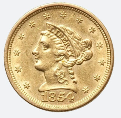 2.5 dollar Liberty gold